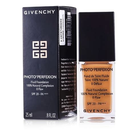 givenchy photo perfexion fluid foundation spf 20 swatches|Givenchy Photo'Perfexion SPF 20 PA+++ • Foundation Swatches .